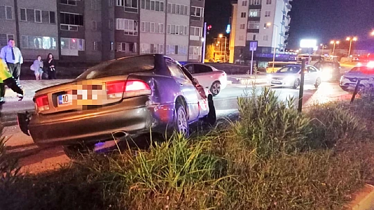Bartın'da gece saatlerinde kaza