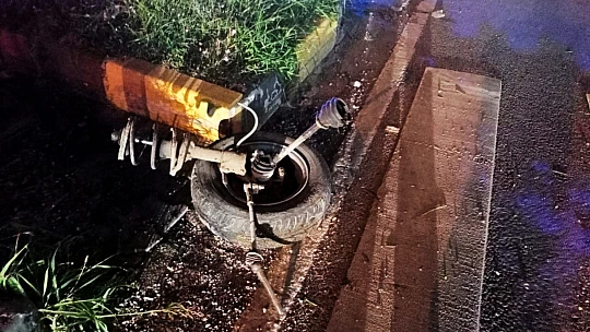 Bartın'da gece saatlerinde kaza