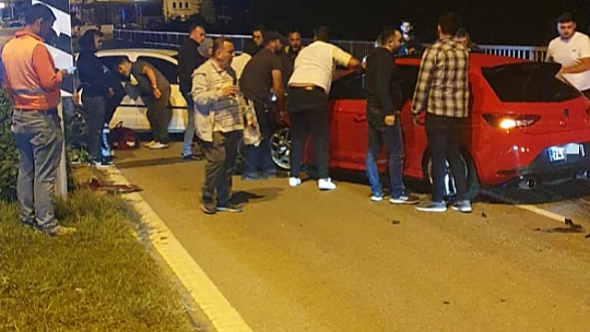 Çevre yolunda kaza