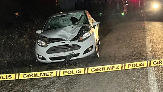 Akmanlar'da ölümlü kaza