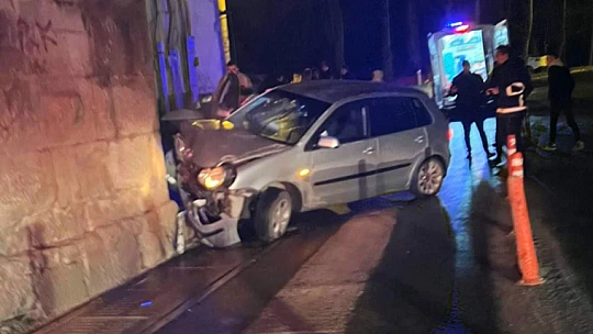 Köprü altında kaza