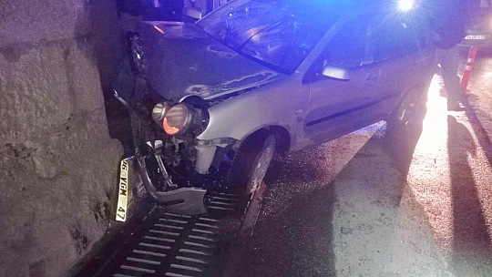 Köprü altında kaza