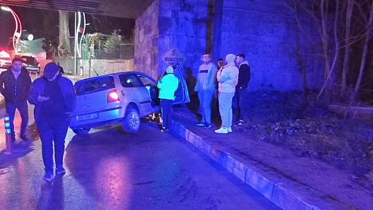 Köprü altında kaza