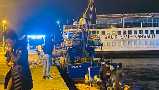 Tekneden denize düştü
