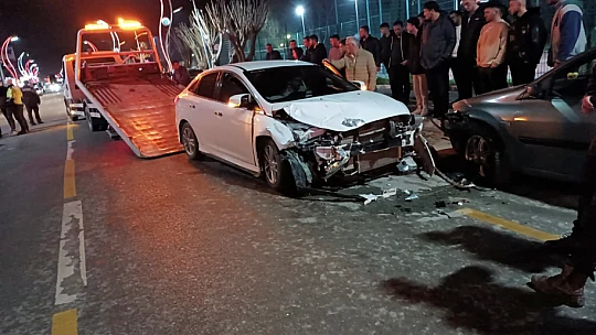 Yalıda zincirleme kaza