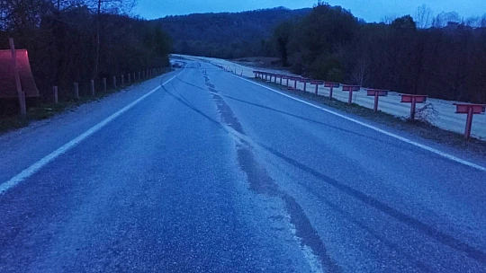 Amasra yolunda kaza