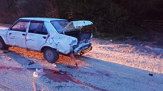 Amasra yolunda kaza