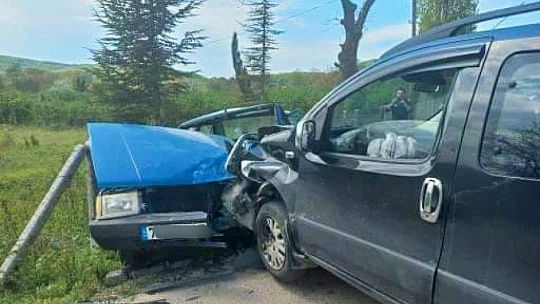 Mugada yolunda kaza