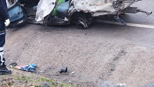 Tünel çıkışında Feci kaza, 3 ölü