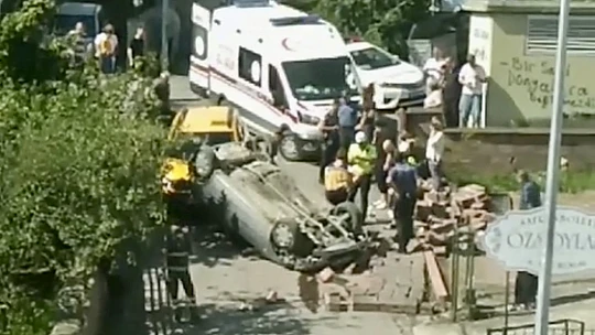 Mahalle arasında kaza