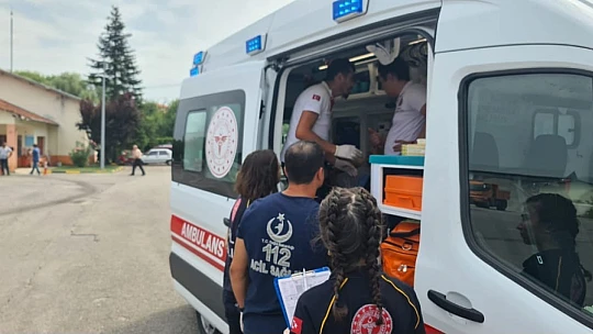 İş kazası, helikopter ile sevk edildi