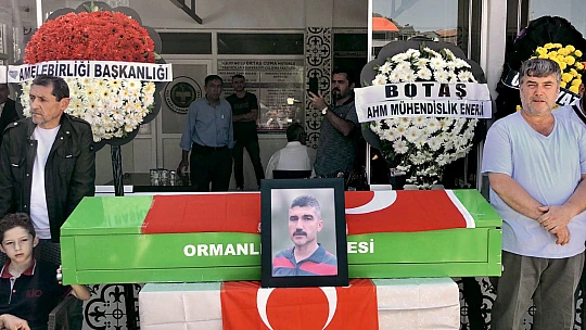 Şehit madenci toprağa verildi