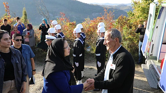 Şehit cenazesi nakledildi