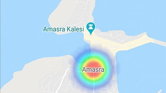 Bartın'da kızaran noktalar dikkat çekiyor