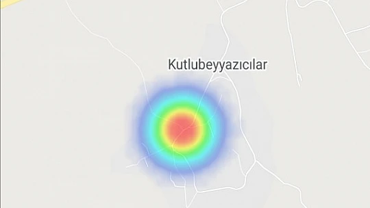 Bartın'da kızaran noktalar dikkat çekiyor