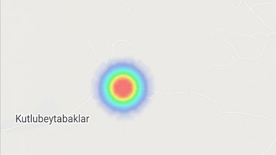 Bartın'da kızaran noktalar dikkat çekiyor
