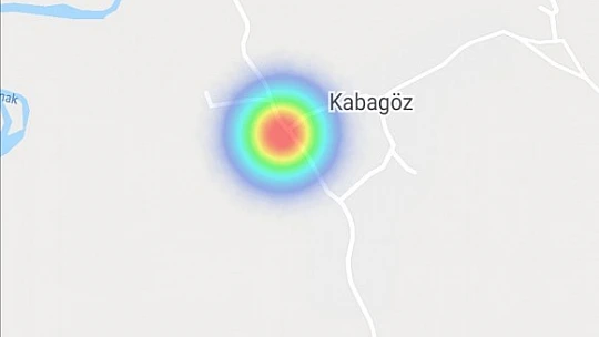 Bartın'da kızaran noktalar dikkat çekiyor