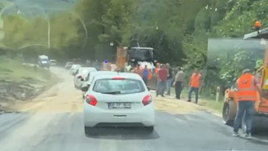 Bartın Karabük yolunda son durum