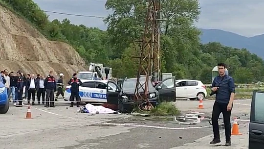 Bakacakkadı'da feci kaza