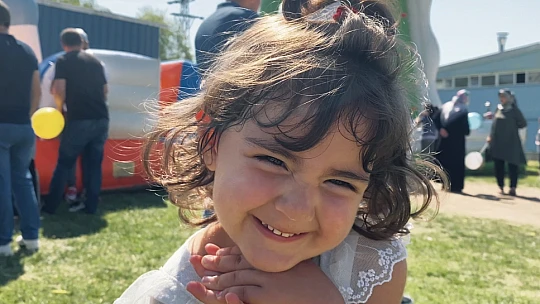 Fabrika bahçesi panayır yerine döndü