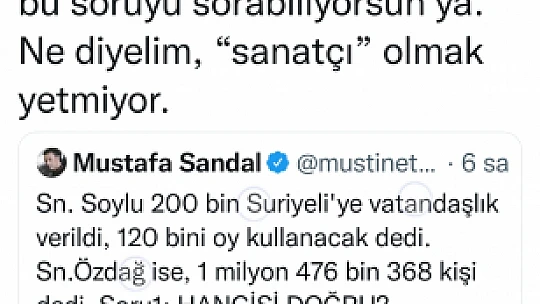 Twitter'da yaşanan üçlü polemik