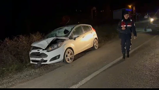 Akmanlar'da ölümlü kaza