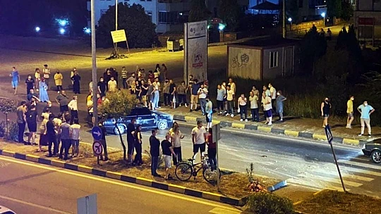 Çevre yolunda otomobil takla attı