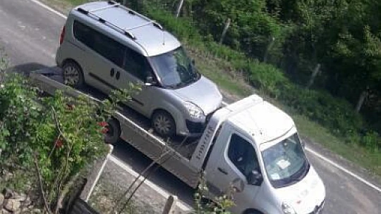 İzinsiz aldığı araçla bakın neler yaptı