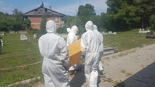 Bartın'da 3 ay sonra koronadan 1 kişi vefat etti