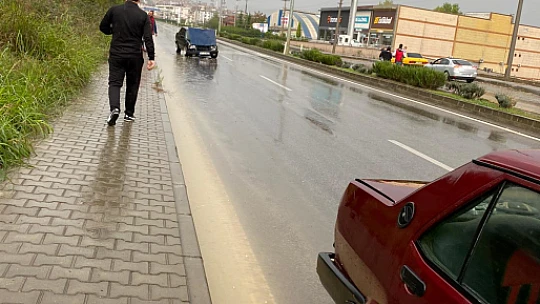 Bartın'da İki tofaş çarpıştı