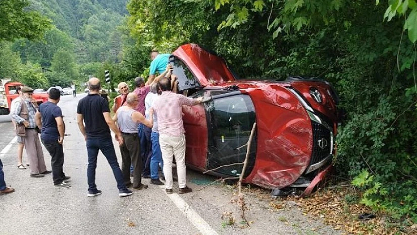 Bartın Karabük yolunda kaza