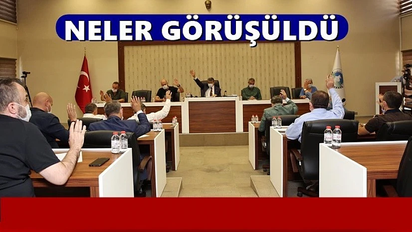 Belediye Meclisinde 18 madde görüşüldü