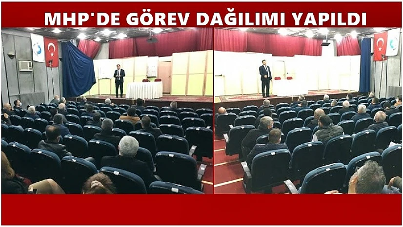MHP il yönetiminde görev dağılımı