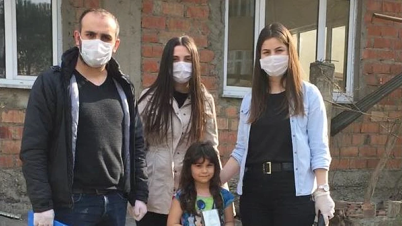 Minik Edanur'dan duygulandıran bağış
